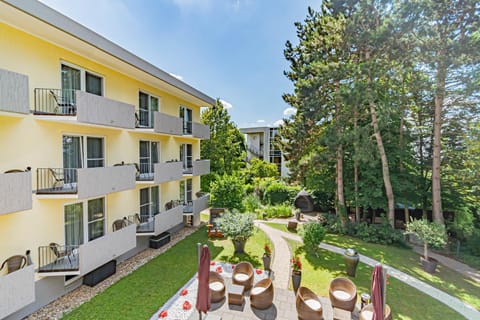 Property building, Garden, Garden view