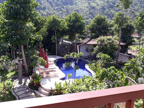 Garden, Balcony/Terrace, Garden view, Mountain view, Pool view, Swimming pool