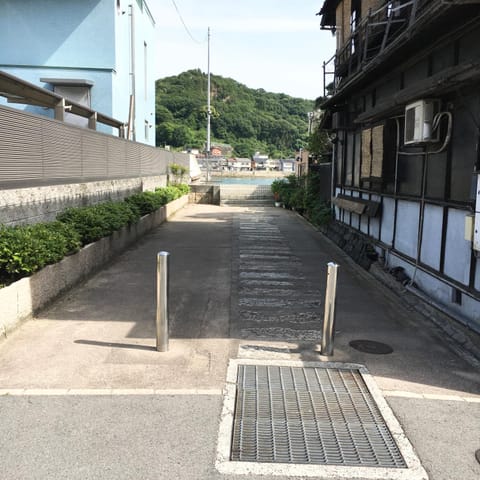 step pier House in Hiroshima Prefecture