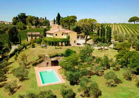 Property building, Spring, Day, Bird's eye view, Garden, Garden view, Pool view, Swimming pool