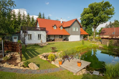 Property building, Garden view