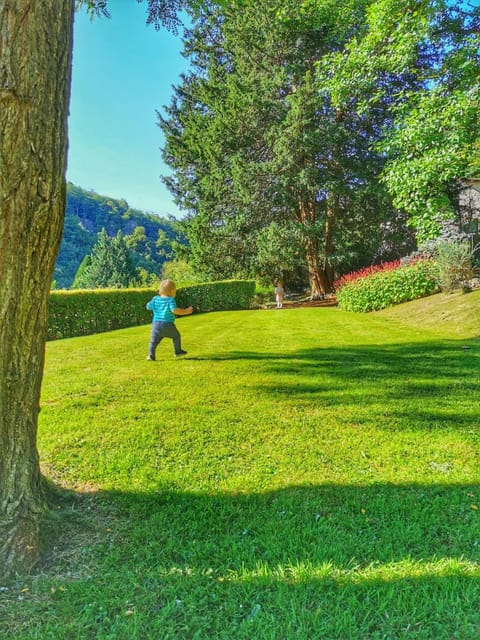 Property building, Natural landscape, Garden view