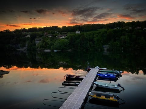 Natural landscape, View (from property/room), Sunset