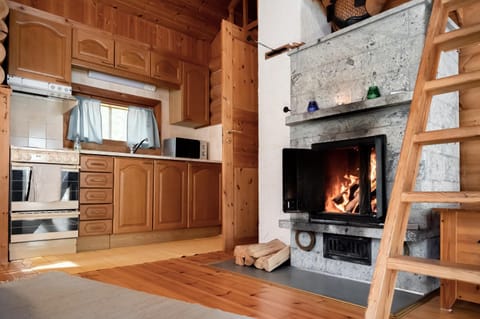 Kitchen or kitchenette, flat iron