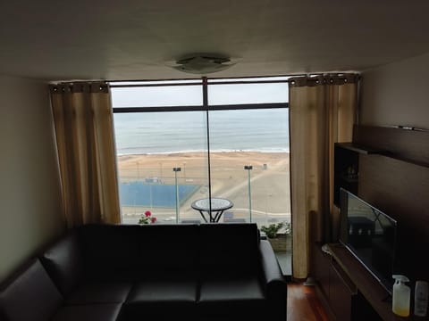 Living room, Seating area, Sea view