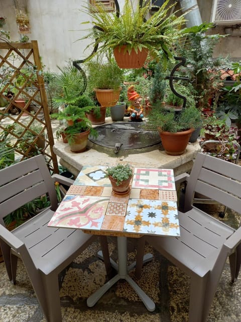 Patio, Day, Garden, Seating area, Garden view