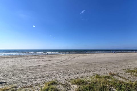 Bright Galveston Condo with Ocean View and Balcony! Apartment in Galveston Island