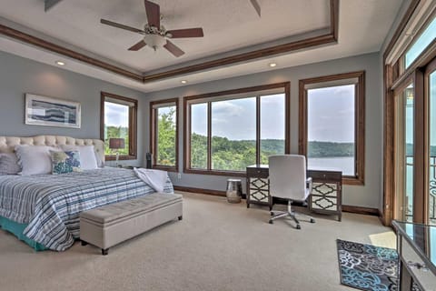 Luxury Lake of the Ozarks Home with Boat Dock! House in Osage Beach