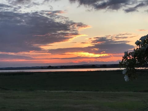 Lake view, Sunset
