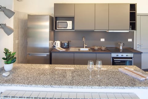 Kitchen or kitchenette, dishwasher, pet friendly, stove, toaster