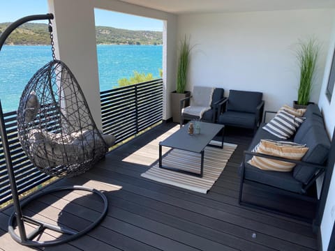 Patio, Balcony/Terrace, Seating area, Sea view