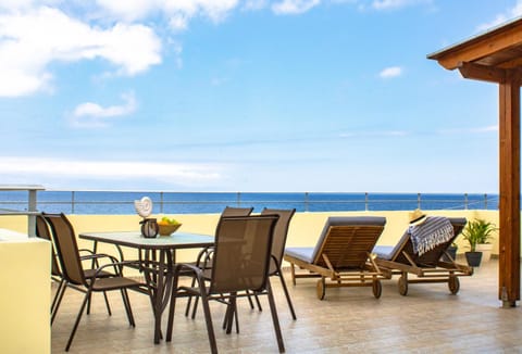 View (from property/room), Balcony/Terrace, Beach, Sea view