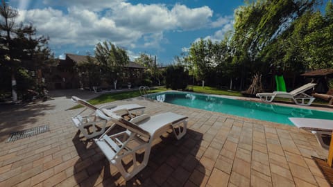 Day, Pool view, Swimming pool, sunbed