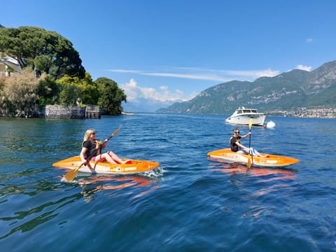 Canoeing, Sea view