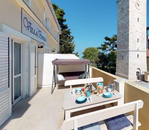 Patio, Day, View (from property/room), Balcony/Terrace, On site, Sea view, Breakfast