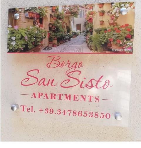 Borgo San Sisto Apartment Copropriété in Spello