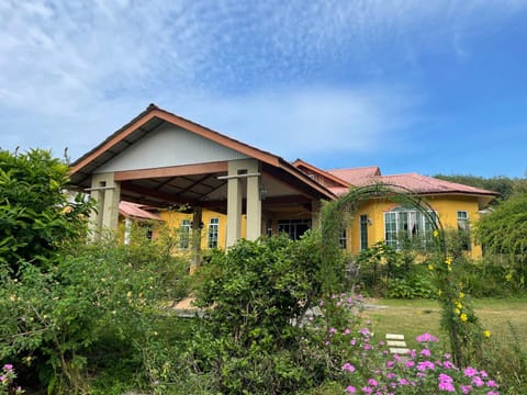 Property building, Bedroom, Garden view