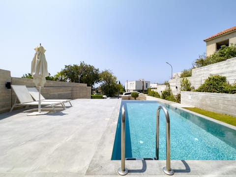 Pool view, sunbed