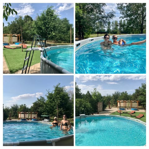 Summer, Pool view, Swimming pool