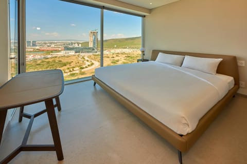 Bed, Natural landscape, Balcony/Terrace, Photo of the whole room, Bedroom