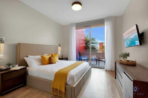 Condo Resort - Best Stay - Balcony - Rooftop pool - Gym Apartment in Hollywood Beach