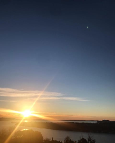 Natural landscape, Lake view, Sunrise