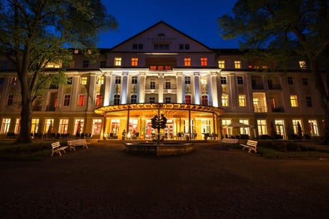 Property building, Night, Summer