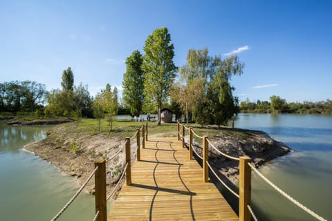 Natural landscape, Lake view