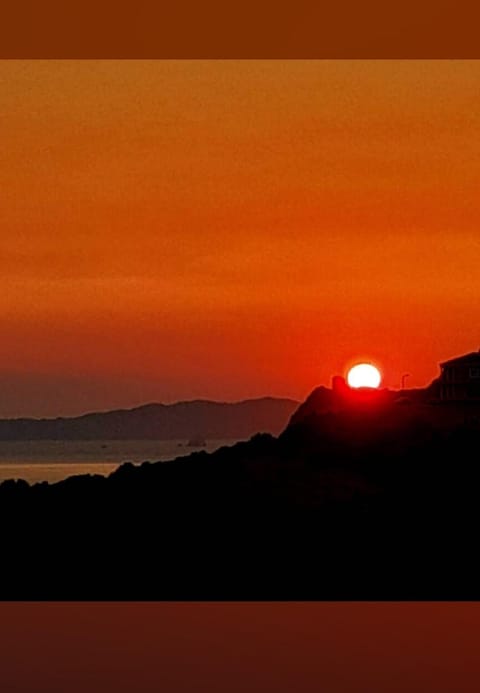 Sea view, Sunset