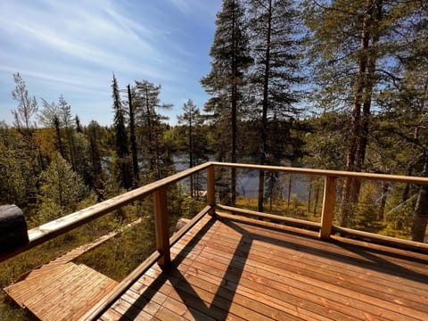 Porontima Lake House in Pure Rukatunturi Nature Villa in Lapland