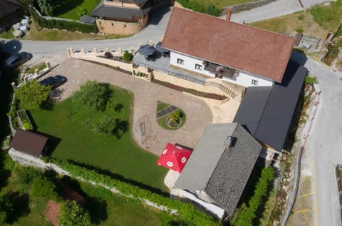 Bird's eye view, Garden