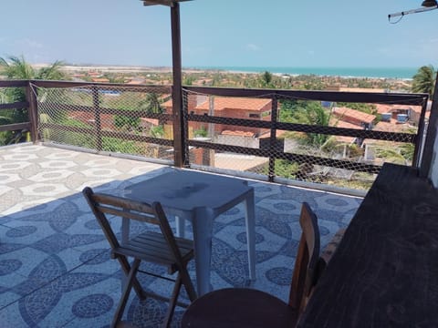 Natural landscape, Balcony/Terrace, Dining area, Sea view