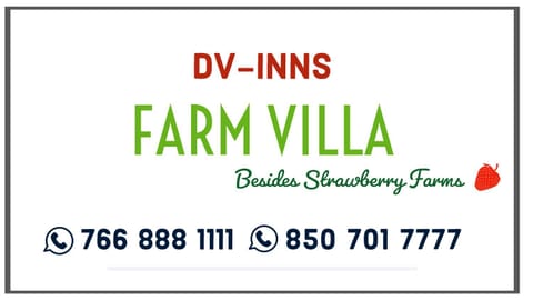 DV INNS FARMVILLA - Besides Strawberry Farms Resort in Maharashtra