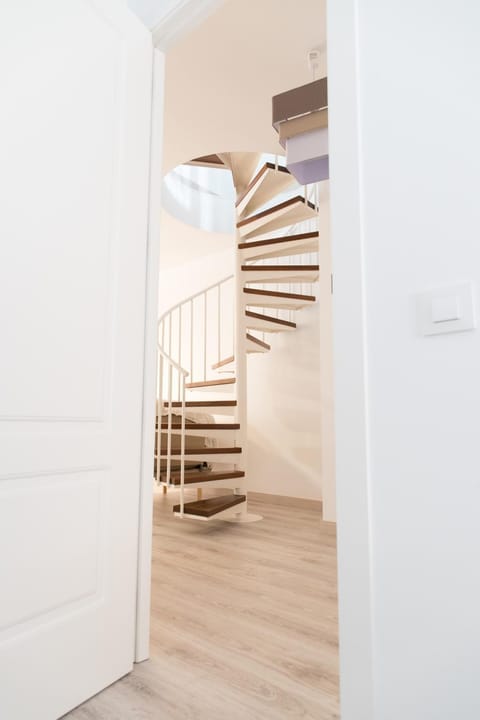 Spiral Stairs Duplex Apartment in Figueres