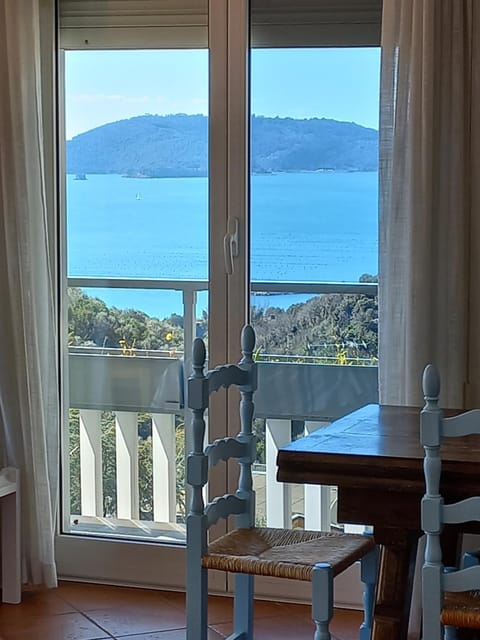 Day, Natural landscape, View (from property/room), Living room, Dining area, Sea view