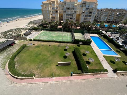 Beach, Tennis court, Pool view, Sea view, Swimming pool