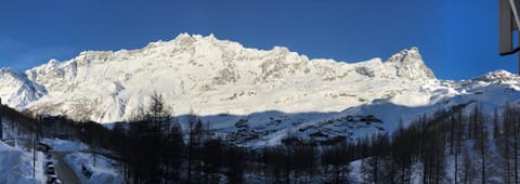 Natural landscape, Winter, Mountain view