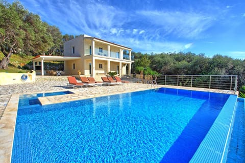 Property building, Patio, Pool view, Swimming pool, sunbed