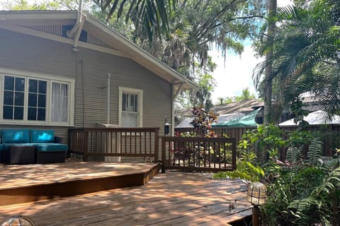 Zen Oasis - Monthly Stays Accepted - is a Gorgeous Mid 1920 Bungalow in SE Seminole Heights that is Dog Friendly with a Fenced Yard House in Tampa