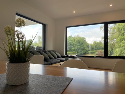 Living room, Seating area, Dining area