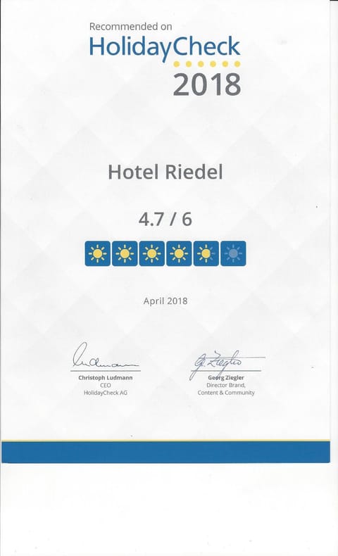 Hotel Riedel Hotel in Saxony