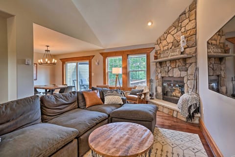 Retreat with Game Room and Deck, 1 Mi to Camelback Haus in Pocono Mountains