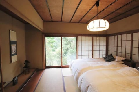 Yamaguchi House,Historic Private House with Open-Air Hot springs Villa in Hakone