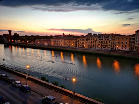 City view, River view, Sunset