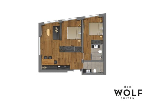 DER WOLF -Suiten Apartment in Saint Anton am Arlberg