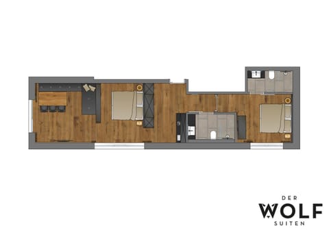 DER WOLF -Suiten Apartment in Saint Anton am Arlberg