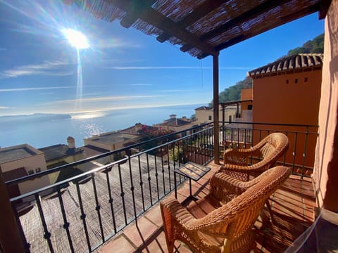 Natural landscape, View (from property/room), Balcony/Terrace, Sea view