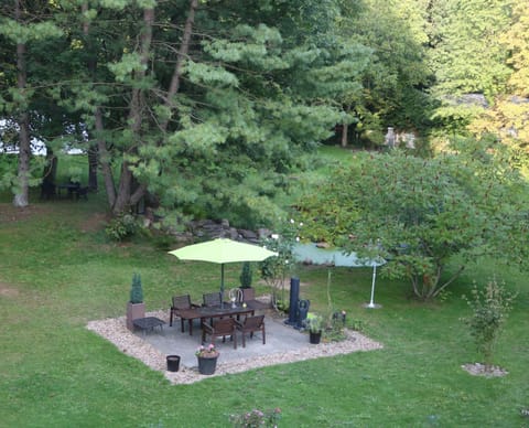 Balcony/Terrace, Seating area, Dining area, Garden view