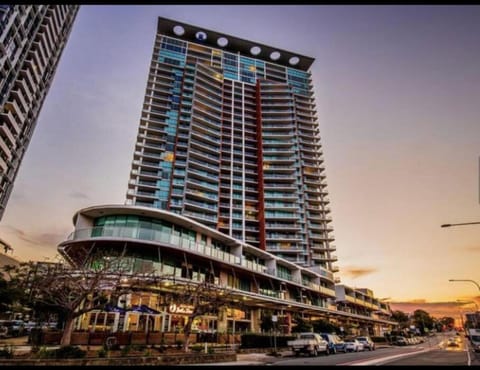 Marina ocean view at The Shores Apartment in Main Beach