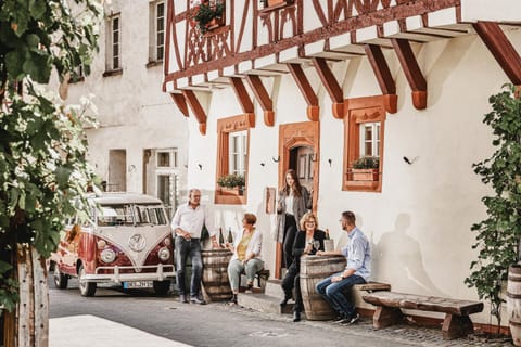 Property building, Street view, group of guests